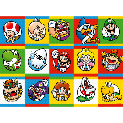 Super Mario Character 200 Piece Jigsaw Puzzle image number 2