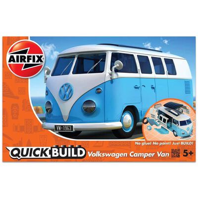 Airfix Quickbuild Volkswagen Camper Van Model image number 1