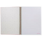 A4 Pink Foil Wiro Notebook: Assorted image number 2