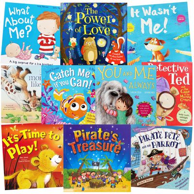 It's Time To Read: 10 Kids Picture Books Bundle image number 1