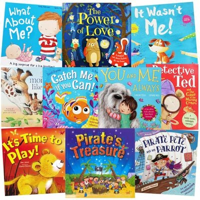 It's Time To Read: 10 Kids Picture Books Bundle image number 1