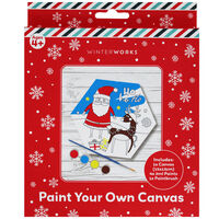 Paint Your Own Christmas Canvas