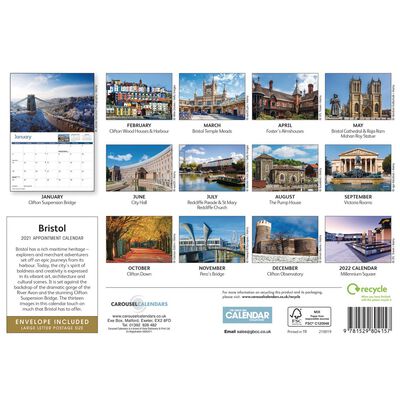 Bristol A4 Calendar 2021 image number 3