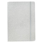 A5 Silver Glitter Cased Lined Journal image number 2