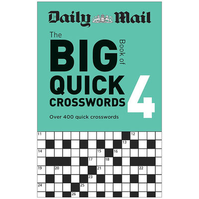 Daily Mail Big Book of Quick Crosswords: Book 4 image number 1