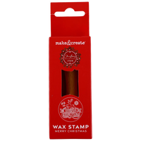 Merry Christmas Wax Stamp