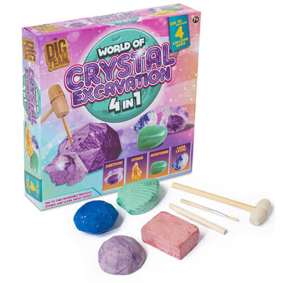 World of Crystals 4-in-1 Excavation Kit image number 2