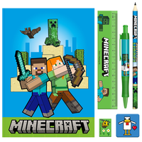 Minecraft A5 Bumper Stationery Set