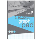 Silvine A4 Graph Paper: 2-10-20mm image number 1