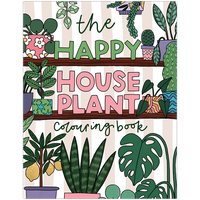 The Happy House Plant Colouring Book