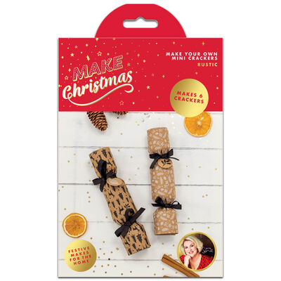 Make Your Own Mini Christmas Crackers: Rustic image number 1