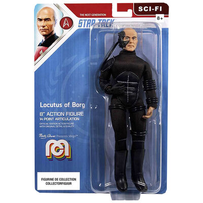 Mego Star Trek The Next Generation - Locutus of Borg Action Figure image number 1