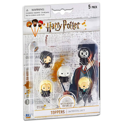 Harry Potter Pencil Toppers Pack of 5: Assorted image number 4