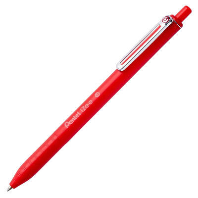 Pentel iZee Retractable Ballpoint Pen: Red image number 1