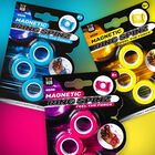 Assorted Neon Magnetic Ring Spinz: Pack of 3 Rings image number 3