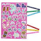 Barbie A5 Fashion Poster Set image number 3