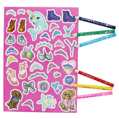 Barbie A5 Fashion Poster Set image number 3