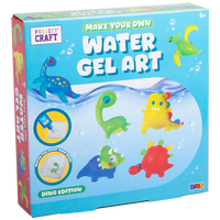 Make Your Own Dino Water Gel Art