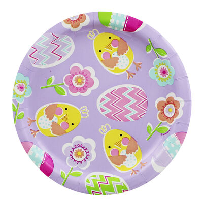 Small Easter Paper Plates: Pack of 8 image number 1