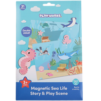 Playworks Magnetic Sea Life Story & Play Scene