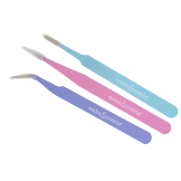 Assorted Craft Tweezers Set: Pack of 3