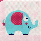 Pink Christening Day Paper Napkins - 16 Pack image number 1