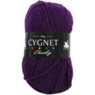 Cygnet Chunky Damson Yarn - 100g image number 1
