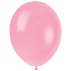 Blush Pink Latex Balloons: Pack of 10 image number 1