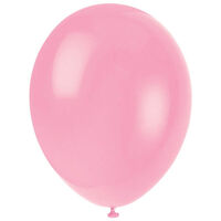Blush Pink Latex Balloons: Pack of 10