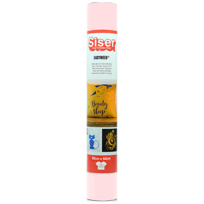 Siser Easyweed Heat Transfer Vinyl 30cm x 50cm: Light Pink image number 1