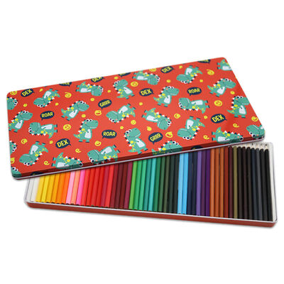DEX the Dino Colouring Pencils Tin image number 1