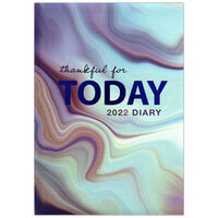 A5 Thankful for Today 2022 Day a Page Diary