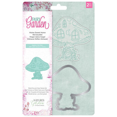 Natures Garden Fairy Garden Stamp and Die - Home Sweet Home image number 1
