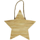 Wooden Hanging Star image number 1