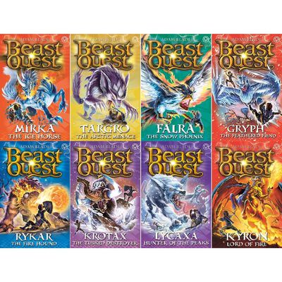 Beast Quest Ice and Fire: 15 Book Collection image number 3