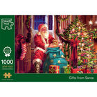 Gifts from Santa 1000 Piece Jigsaw Puzzle image number 1