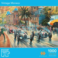 Vintage Monaco 1000 Piece Jigsaw Puzzle
