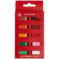 Modelling Polymer Clay Set: Pack of 10