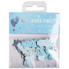 Blue Baby Shower Paper Confetti image number 1