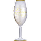 38 Inch Champagne Glass Super Shape Helium Balloon image number 1