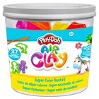 Play-Doh Air Clay Super Colour Bucket image number 1