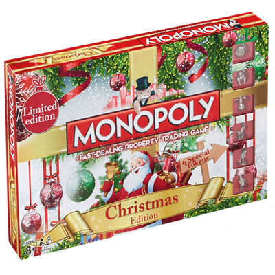 Monopoly Christmas Edition Limited Edition Board Game image number 1