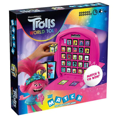 Trolls 2 - Top Trumps Match Board Game image number 1