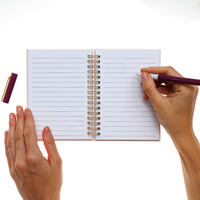 A6 Wiro Don&rsquo;t Worry Bee Happy Notebook