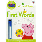 Peppa Pig: First Words Wipe-Clean Book image number 1