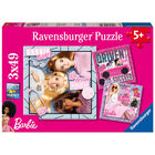 Barbie 3 x 49 Piece Jigsaw Puzzles image number 1