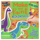 Make and Paint Neon Dinosaurs image number 1
