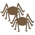 Halloween Make Your Own Wooden Spider: Bundle of 2 image number 1