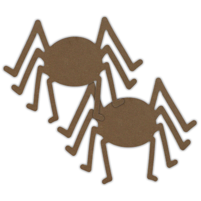 Halloween Make Your Own Wooden Spider: Bundle of 2 image number 1