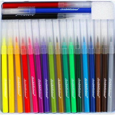 Camo Brush Pens - Tin of 20 image number 3